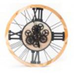 Duży Zegar Industrialny z Szybą 80 cm w sklepie internetowym Lawendowy Kredens