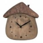 Zegar Stołowy Rustykalny Drewniany Clayre & Eef w sklepie internetowym Lawendowy Kredens