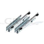 Variant multi system jezdny boczny lewy hettich quadro V6 L-450 metal lakier srebrny DS WE29.0021.01.549 w sklepie internetowym Phu-gral.eu