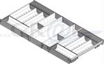 ORGA-LINE wkład na sztućce do TANDEMBOX 450 mm, szerokość korpusu 1000 mm ZSI.10VEI4 w sklepie internetowym Phu-gral.eu