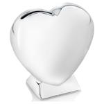 Skarbonka dla dziecka srebrna elegancka na prezent serce | Rozmiar: 43x90x87 mm | SKU: ZV7280261 w sklepie internetowym PasazHandlowy.eu