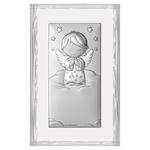 Obraz anioła stróża nowoczesny srebrny dla dziecka 9x15.5 | Rozmiar: 9x15.5 cm | SKU: BC6761FB/2 w sklepie internetowym PasazHandlowy.eu