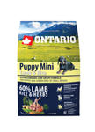 ONTARIO PUPPY MINI LAMB AND RICE KARMA HYPOALERGICZNA DLA SZCZENIĄT RAS MAŁYCH 750 g w sklepie internetowym Telekarma.pl