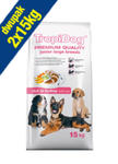 TROPIDOG PREMIUM JUNIOR LARGE INDYK I RYŻ 2x15 kg w sklepie internetowym Telekarma.pl