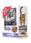 PRO PLAN CAT NUTRISAVOUR JUNIOR 3+1 gratis w sklepie internetowym Telekarma.pl