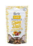 BRIT CARE CAT SNACK SHINY HAIR PRZYSMAK DLA KOTA - na piękną sierść 50g w sklepie internetowym Telekarma.pl