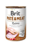 BRIT PATE / MEAT MOKRA KARMA DLA PSA - z królikiem 400 g w sklepie internetowym Telekarma.pl