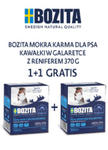 BOZITA MOKRA KARMA DLA PSA z reniferem w galaretce 1+1 gratis w sklepie internetowym Telekarma.pl