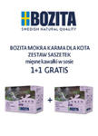 BOZITA KARMA DLA KOTA ZESTAW SASZETEK miÃÂsne kawaÃÂki w sosie 12x85g+12x85g w sklepie internetowym Telekarma.pl