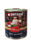 ONTARIO CULINARY GULASZ DLA PSA wołowina z kurczakiem i warzywami 6x800 g w sklepie internetowym Telekarma.pl