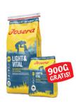 JOSERA LIGHT / VITAL DIETETYCZNA KARMA DLA PSA 15kg+900g gratis w sklepie internetowym Telekarma.pl