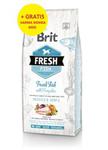 BRIT FRESH ADULT LARGE RYBA I DYNIA KARMA DLA PSA 2,5kg + puszka w sklepie internetowym Telekarma.pl