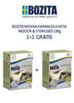 BOZITA INDOOR / STERILISED MOKRA KARMA DLA KOTA STERYLIZOWANEGO 1+1 gratis w sklepie internetowym Telekarma.pl
