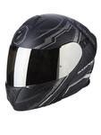 Kask szczękowy Scorpion EXO-920 SATELLITE - matt black/silver w sklepie internetowym Defender.net.pl