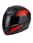 Kask Scorpion EXO-710 AIR MUGELLO - matt black/neon red/silver w sklepie internetowym Defender.net.pl