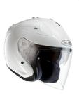 Kask otwarty HJC FG-JET METAL - PEARL WHITE RYAN w sklepie internetowym Defender.net.pl