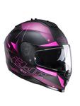 Kask integralny HJC IS-17 ARMADA - black/pink w sklepie internetowym Defender.net.pl