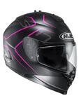 Kask integralny HJC IS-17 LANK - black/pink w sklepie internetowym Defender.net.pl