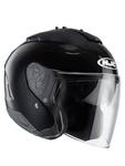 Kask otwarty HJC IS-33 II METAL - Black w sklepie internetowym Defender.net.pl