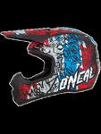 Kask Motocross O'neal Seria 5 VANDAL - blue/red/white w sklepie internetowym Defender.net.pl