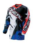 Bluza Enduro O'neal Element SHOCKER - Black/Red/Blue w sklepie internetowym Defender.net.pl