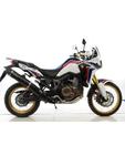 Tłumik LeoVince SLIP-ON NERO STAINLESS STEEL do HONDY CRF 1000L AFRICA TWIN [16'] w sklepie internetowym Defender.net.pl