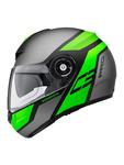 Kask szczękowy Schuberth C3 Pro Echo Green - Echo Green w sklepie internetowym Defender.net.pl