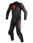 Kombinezon dwucześciowy Dainese T. AVRO DIV. D2 - black/black/red-fluo w sklepie internetowym Defender.net.pl