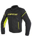 Kurtka tekstylna Dainese AIR FRAME D1 TEX - black/black/yellow-fluo w sklepie internetowym Defender.net.pl