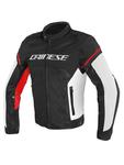 Kurtka tekstylna Dainese AIR FRAME D1 TEX - black/white/red w sklepie internetowym Defender.net.pl