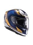 Kask integralny HJC RPHA 11 RIOMONT - BLUE/WHITE/GOLD w sklepie internetowym Defender.net.pl