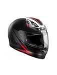 Kask integralny HJC FG-17 VALVE - black/red w sklepie internetowym Defender.net.pl