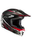 Kask off-road HJC CL-XY II BLAZE - black/red w sklepie internetowym Defender.net.pl