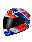 Kask Scorpion EXO-2000 Evo AIR BRUTUS - white/red/blue w sklepie internetowym Defender.net.pl