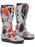 Buty motocyklowe Sidi Crossfire 3 SRS - grey/fluo/red w sklepie internetowym Defender.net.pl