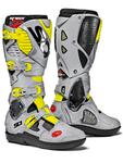 Buty motocyklowe Sidi Crossfire 3 SRS - grey/fluo w sklepie internetowym Defender.net.pl