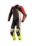 Motocyklowy Kombinezon Jednoczęściowy Alpinestars GP TECH V2 TECH AIR COMPATIBLE - czarny/biały/czerwony fluo/ zółty fluo w sklepie internetowym Defender.net.pl