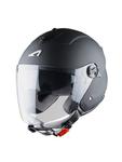 Kask ASTONE MINI JET S [CZARNY MAT] - czarny mat w sklepie internetowym Defender.net.pl