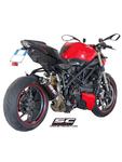 Tłumik GP M2 z rurą łączącą Y 2-1 Slip-On SC-Project do Ducati STREETFIGHTER 848 [11-15] / 1100 / S [09-13] w sklepie internetowym Defender.net.pl