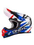 Kask O'neal Seria 3 Shocker - black/blue/red w sklepie internetowym Defender.net.pl