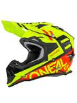 Kask off-road O'neal Seria 2 Spyde - black/red/hi-viz w sklepie internetowym Defender.net.pl