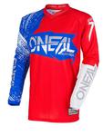 Bluza O'neal Element BURNOUT - red/white/blue w sklepie internetowym Defender.net.pl