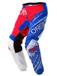 Spodnie motocross O'neal Element BURNOUT - red/white/blue w sklepie internetowym Defender.net.pl