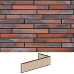 PŁYTKA KĄTOWA KLINKIEROWA LONG LF 13 BRICK REPUBLIC 115/240x52x14MM KING KLINKER PRZYSUCHA w sklepie internetowym Askot Kraków  