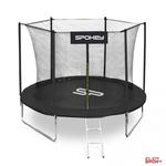 Trampolina Spokey Jumper II czarny 304 CM w sklepie internetowym ElenSPORT.pl - Internetowy Sklep Sportowy