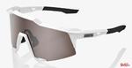 Okulary Rowerowe 100% Speedcraft Matte White - Hiper Silver Mirror Lens (Szkła Srebrne Lustrzane Lt 14% + Szkła Przeźroczyste Lt 93%) w sklepie internetowym ElenSPORT.pl - Internetowy Sklep Sportowy