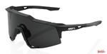 Okulary Rowerowe 100% Speedcraft Soft Tact Black - Smoke Lens (Szkła Czarne Smoke Lt 12% + Szkła Przeźroczyste 93%) w sklepie internetowym ElenSPORT.pl - Internetowy Sklep Sportowy