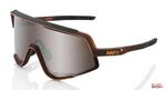 Okulary Rowerowe 100% Glendale Matte Translucent Brown Fade - Hiper Silver Mirror Lens (Szkła Srebrne Lustrzane Lt 14% + Szkła Przeźroczyste 93%) w sklepie internetowym ElenSPORT.pl - Internetowy Sklep Sportowy