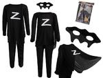 Kostium strój karnawałowy przebranie Zorro rozmiar S 95-110cm w sklepie internetowym okazje24.eu