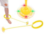 Hula hop na nogę skakanka piłka świecąca LED żółta w sklepie internetowym okazje24.eu